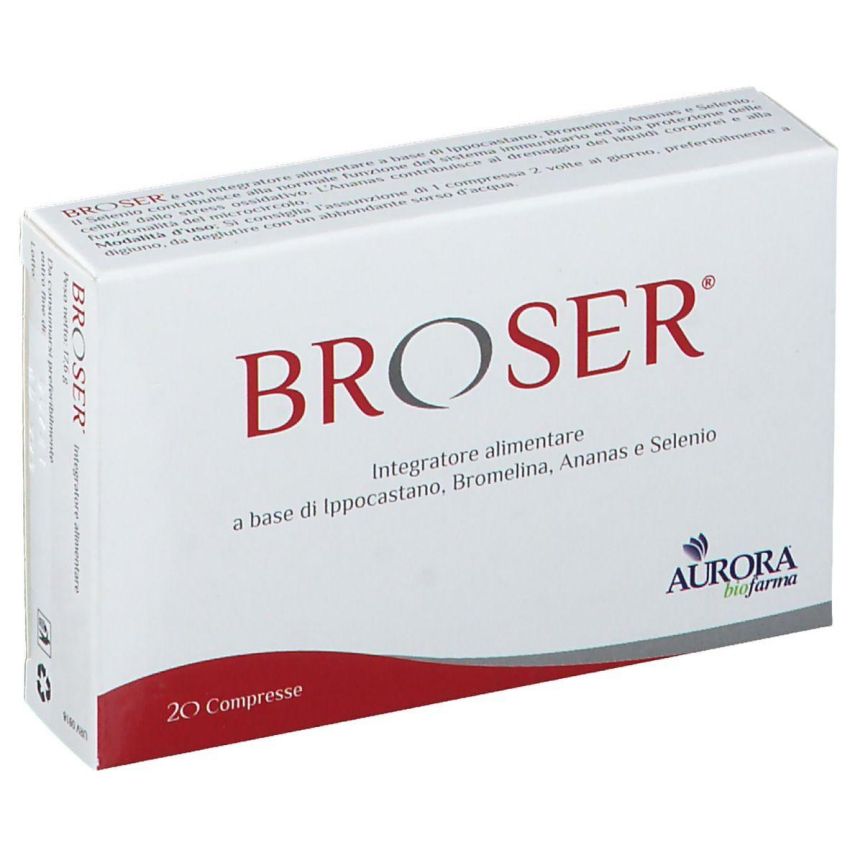 Broser: Pacchetto da 20 Compresse Salutari