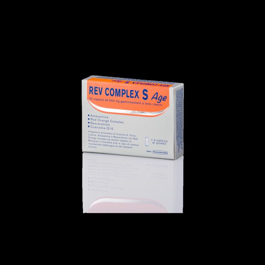 Rev Complex Anti-Aging Formula, 20 Capsule