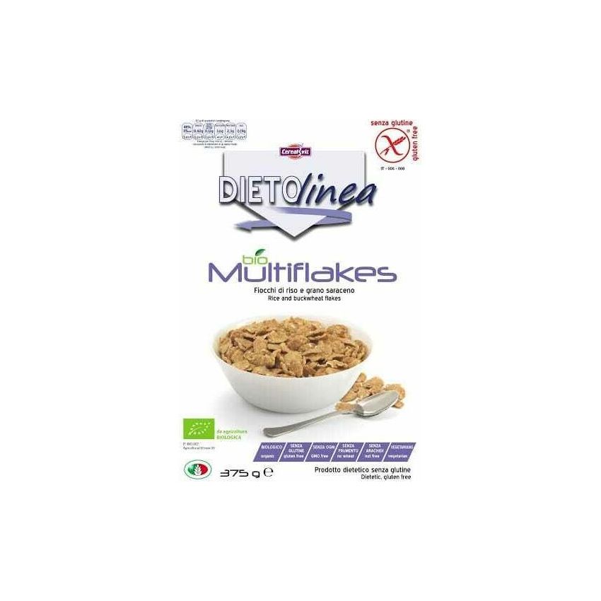 Cerealvit Dietolinea Bio Multiflakes 375g