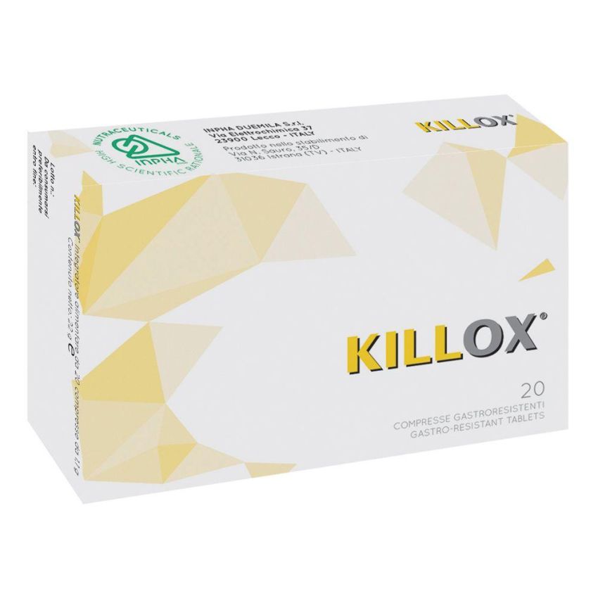 Killox: Pacchetto da 20 Compresse Effervescenti