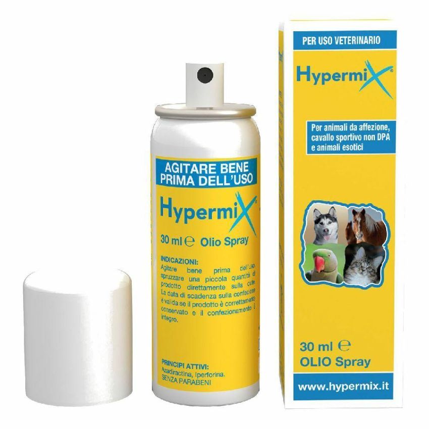 Hypermix Spray da 30ml per la Cura delle Ferite - Uso Veterinario