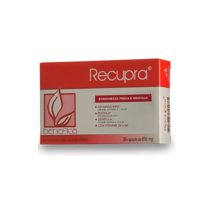 Recupra: 36 Capsule Vegetali per il Recupero Fisico