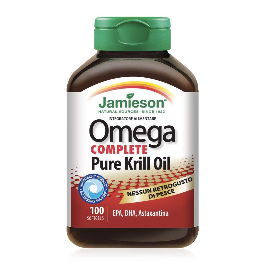 Jamieson Omega Complete Pure Krill Oil, 100 Perle Capsules