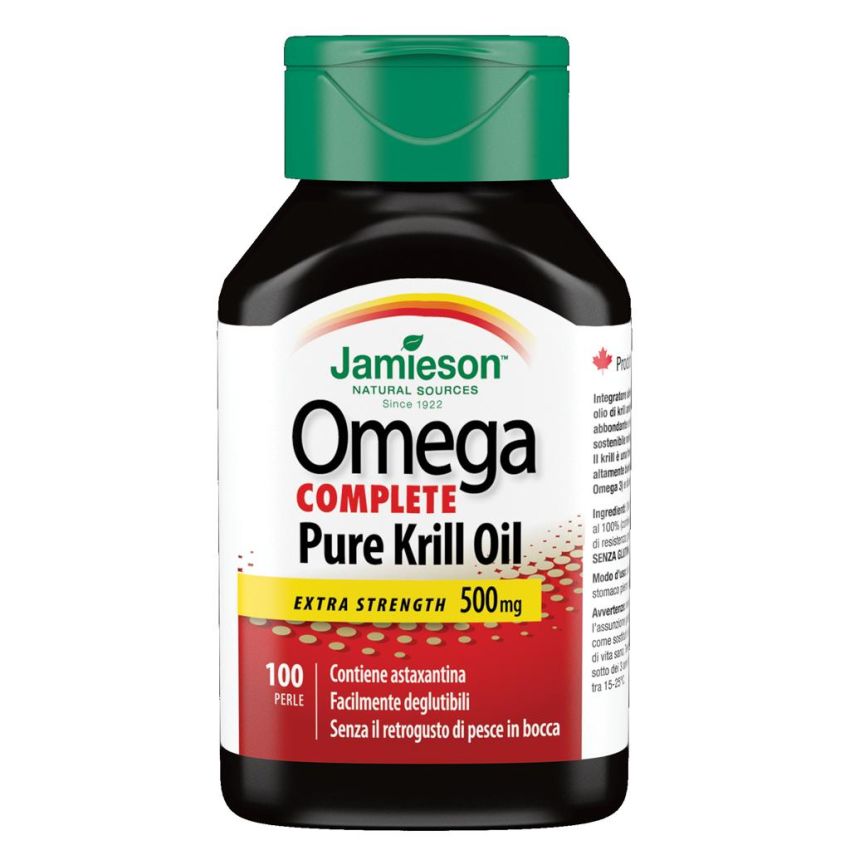 Jamieson Omega Complete Pure Krill Oil, 100 Perle Capsules