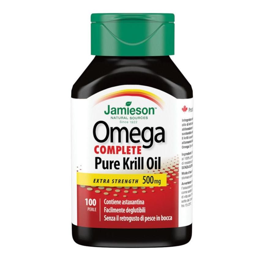 Jamieson Omega Complete Pure Krill Oil, 100 Perle Capsules