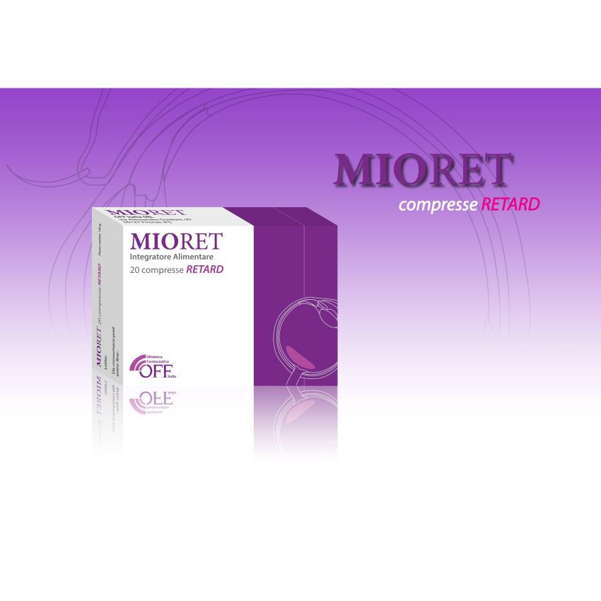 Mioret - Confezione da 20 Compresse per il Benessere Muscolare