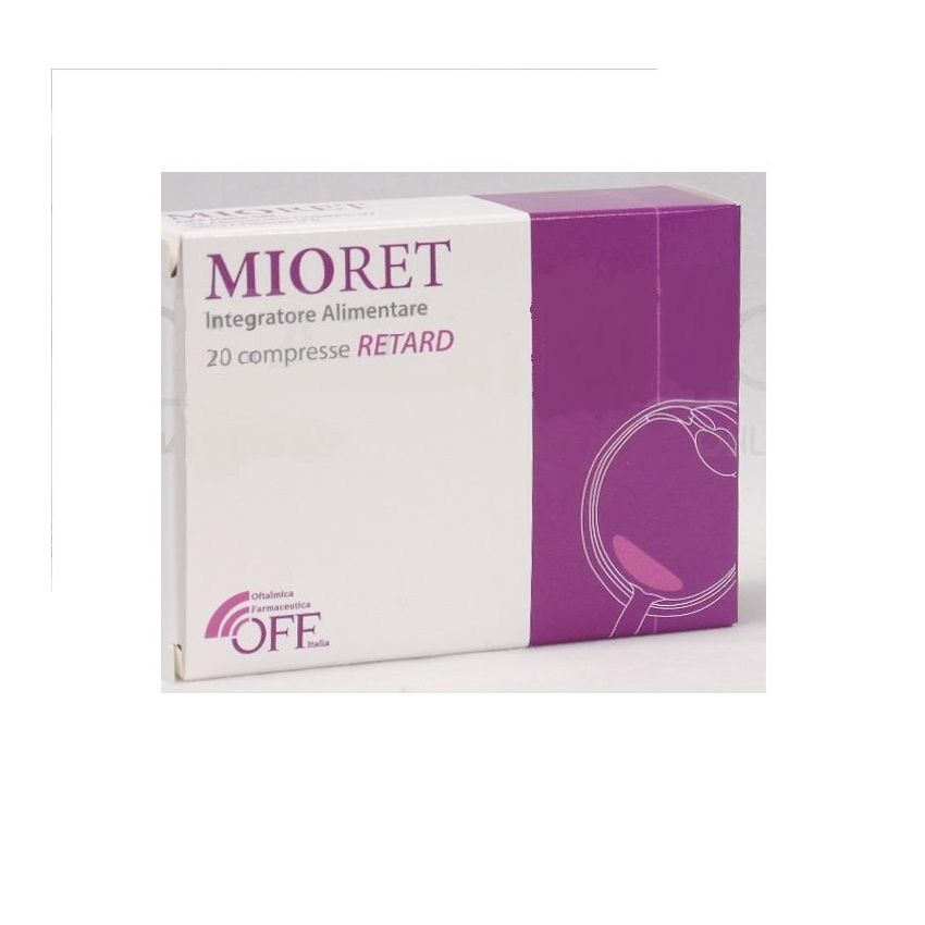 Mioret - Confezione da 20 Compresse per il Benessere Muscolare