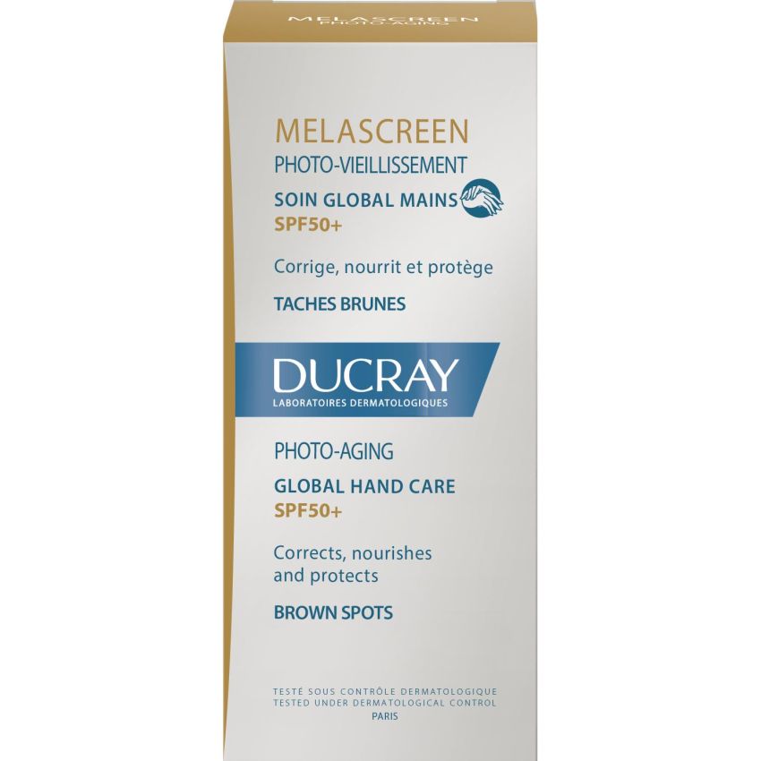 Ducray Melascreen Crema Protettiva per Mani con SPF50+ - 50ml