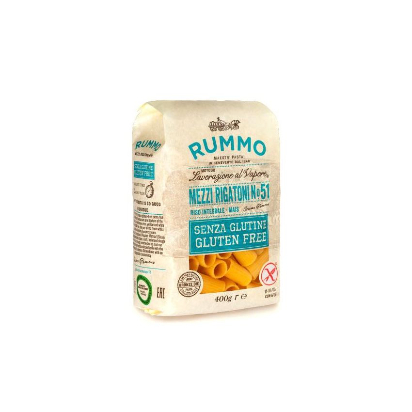 Rummo Mezzi Rigatoni Senza Glutine - 400g