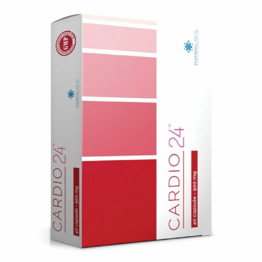 Cardio24 Supporto per il Cuore, 40 Capsule