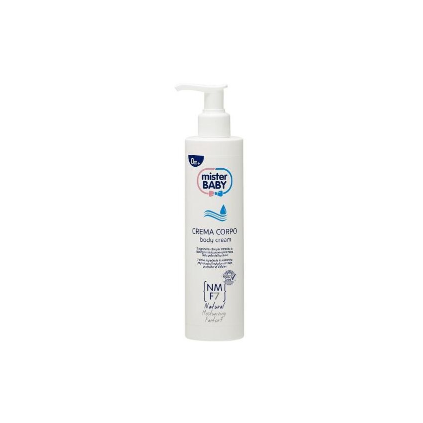 Mister Baby Crema Idratante Corpo per Neonati, 0+ Mesi, 250ml