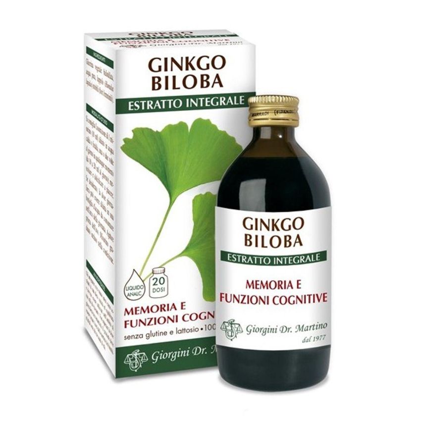 Dr. Giorgini Estratto Puro di Ginkgo Biloba 200ml