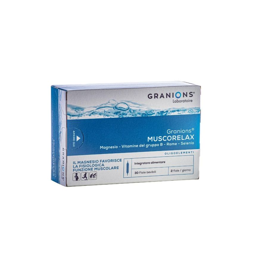 MuscoRelax Bevibili - Pacchetto da 30 Fiale Rilassanti Muscolari