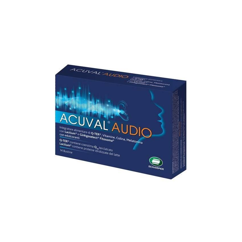 Acuval Audio - Pacco di 14 Buste orosolubile 1,8 gr