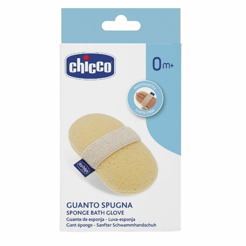 Chicco Baby Moments Guanto Spugna per Neonati