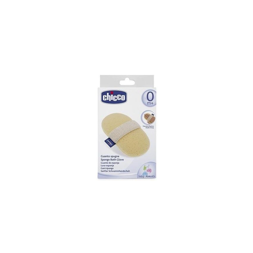 Chicco Baby Moments Guanto Spugna per Neonati