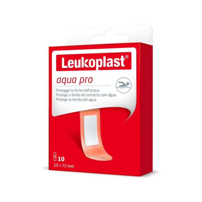Leukoplast Aquapro Cerotti Impermeabili 72x19mm - Confezione da 10 Pezzi
