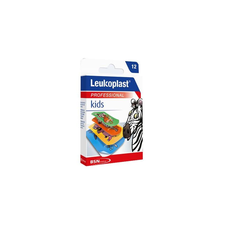 Leukoplast Kids Patch Assortiti - Confezione da 12 Pezzi
