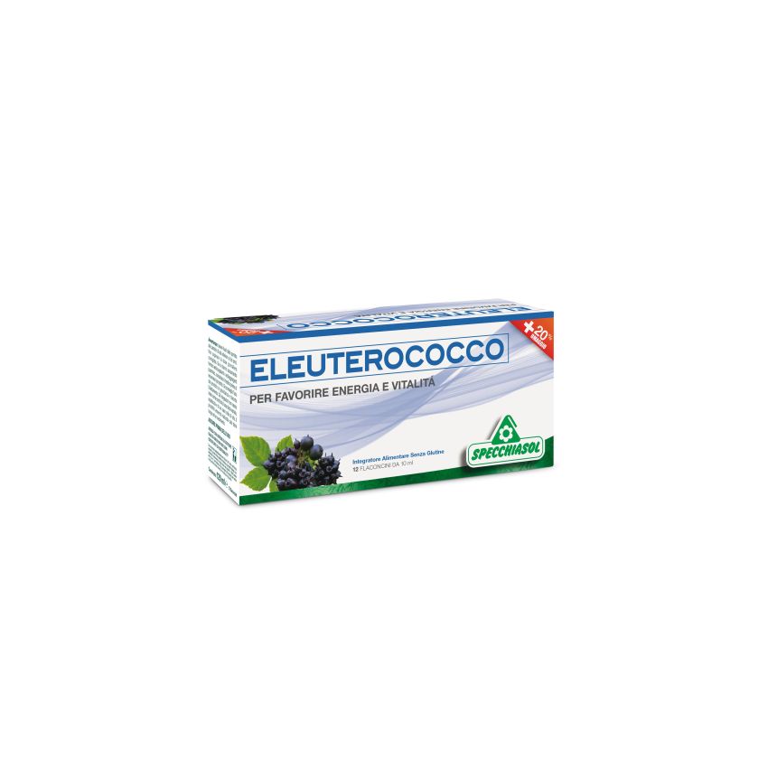 Eleuterococco in 12 Flaconi da 10ml