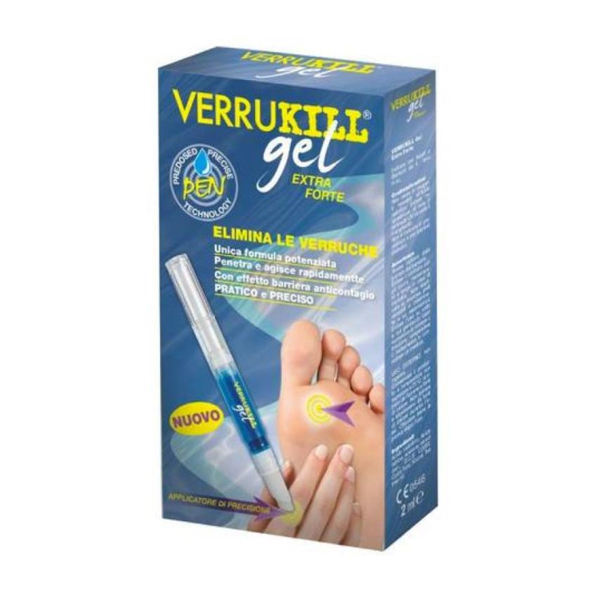 Gel Verrukil per la Rimozione delle Verruche - 2ml