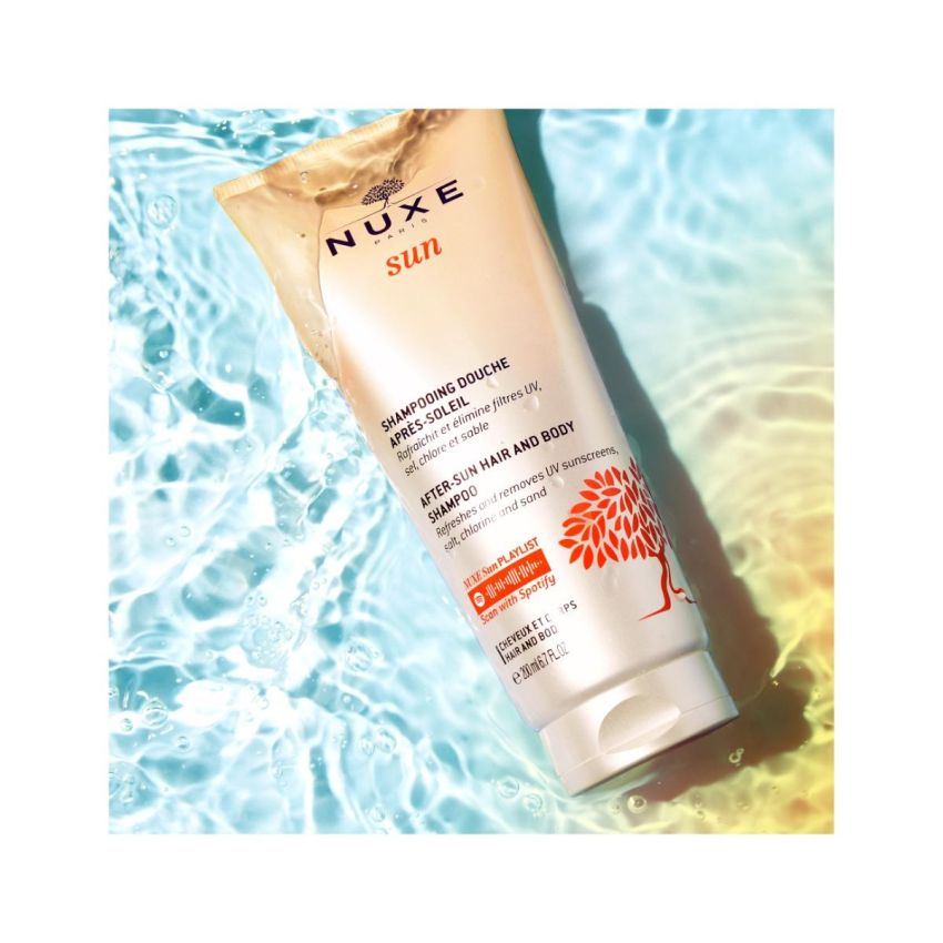 Nuxe Sun Doposole - Shampoo Doccia Rinforzante, 200ml
