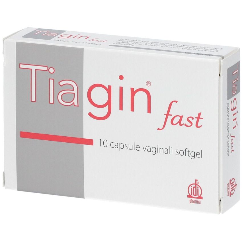 Tiagin Fast Softgel Capsule Vaginali - Confezione da 10