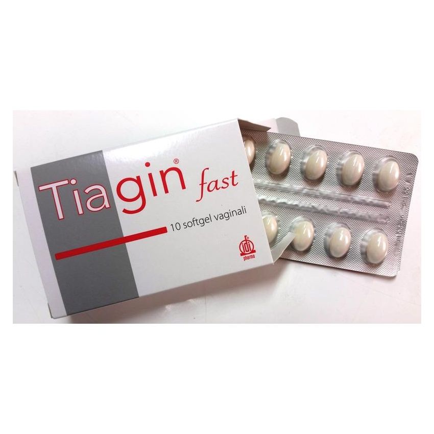 Tiagin Fast Softgel Capsule Vaginali - Confezione da 10