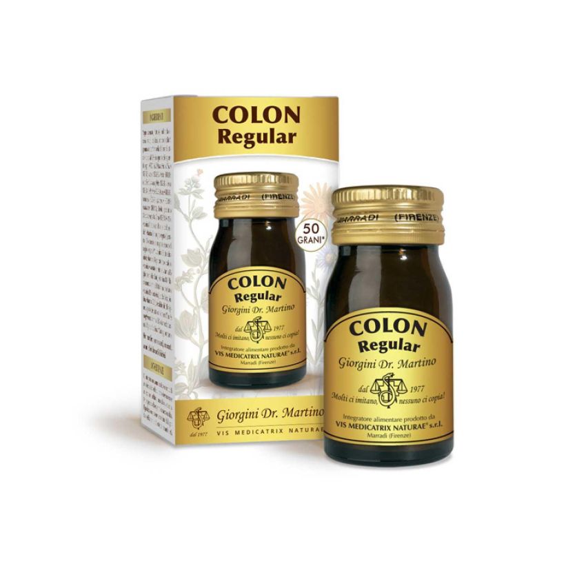 Colon Regular - Supporto Naturale per la Regolarità Intestinale, 50 Grani