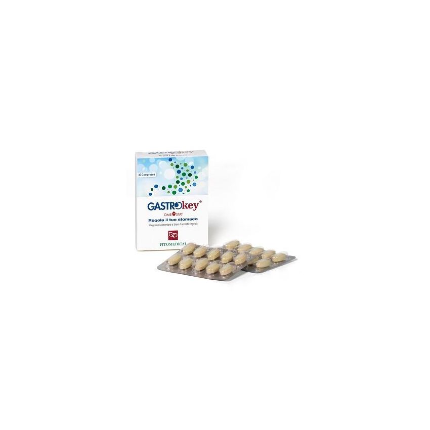 Gastrokey Digestive Health Supplement - 30 Compresse da 660mg