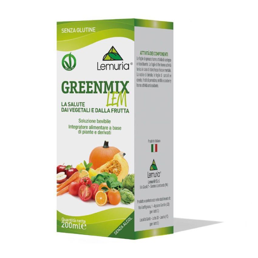 GreenMixLem 200ml Organic Juice Blend