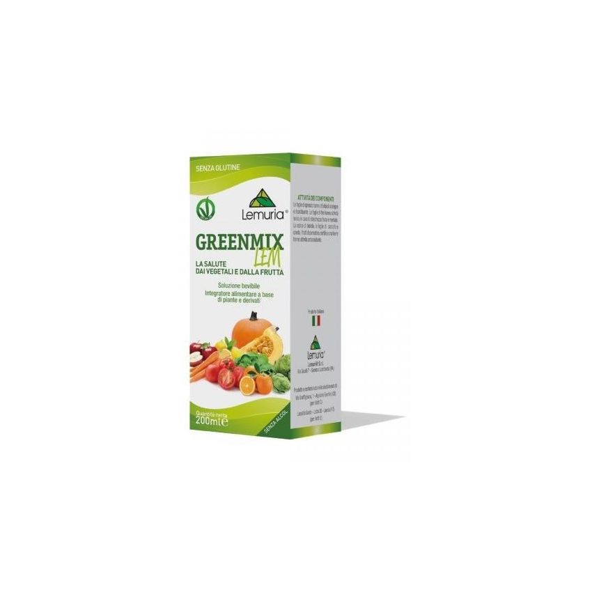 GreenMixLem 200ml Organic Juice Blend