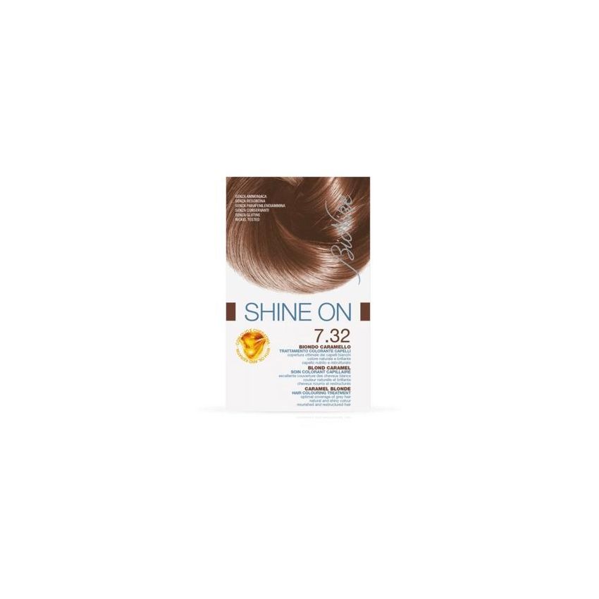 Bionike Shine On Biondo Caramello 7.32 Tinta per Capelli