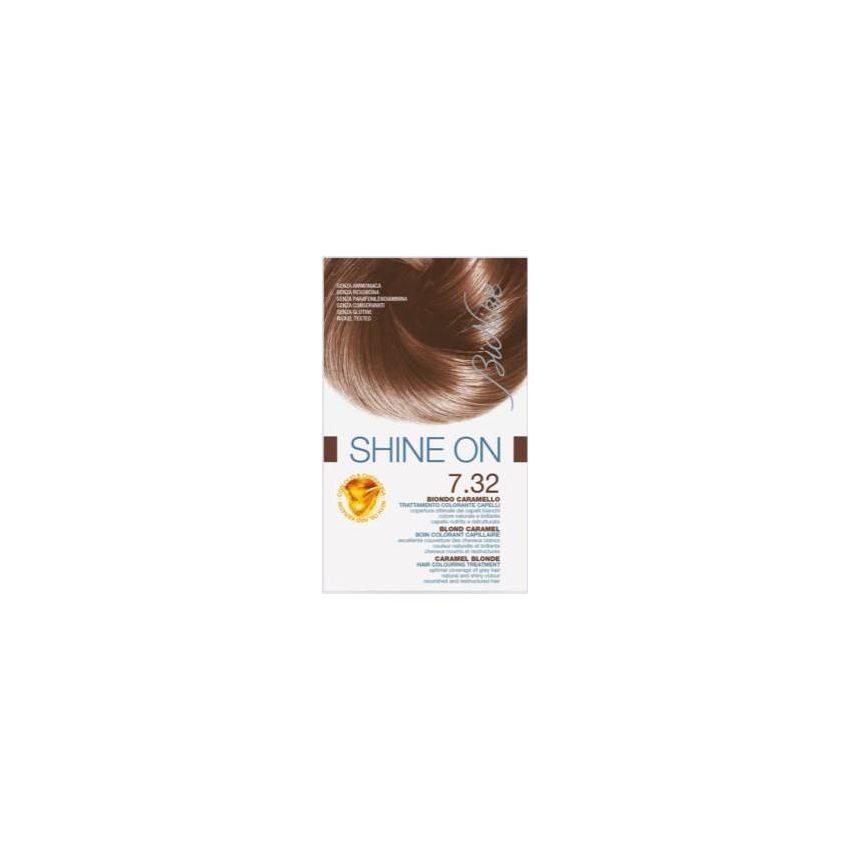 Bionike Shine On Biondo Caramello 7.32 Tinta per Capelli