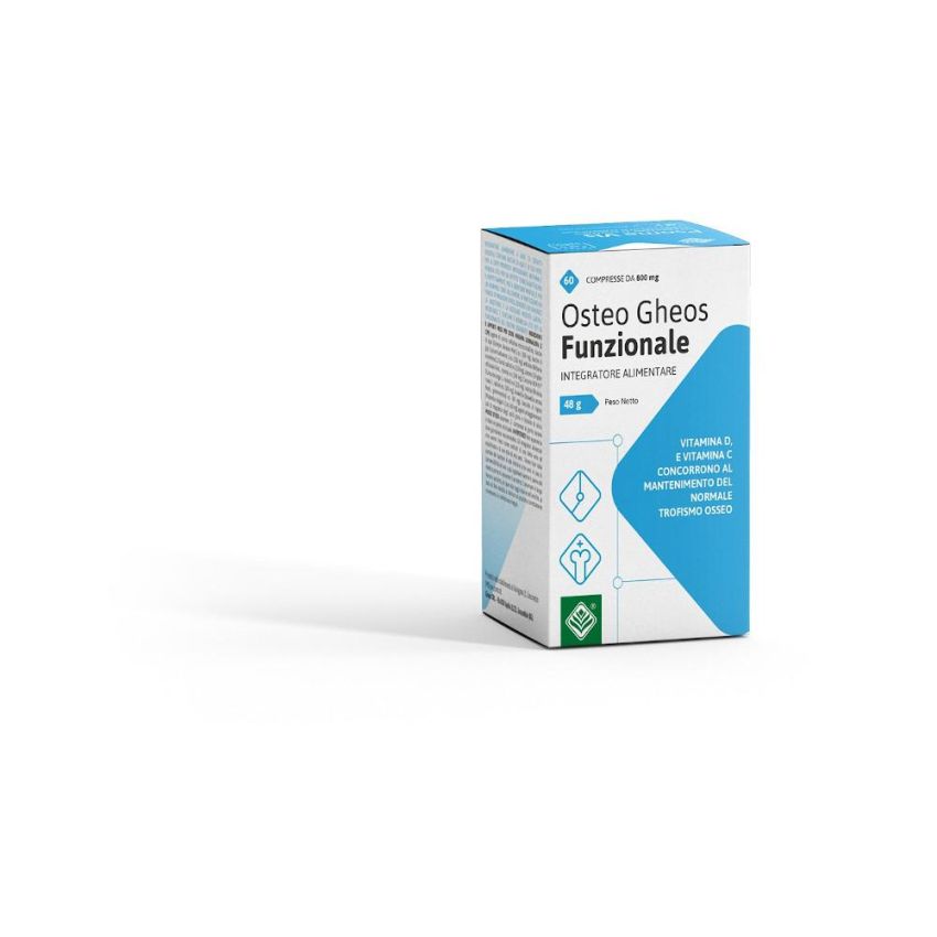 Gheos Osteo Funzionale - Compresse per la Salute delle Ossa, 180 compresse