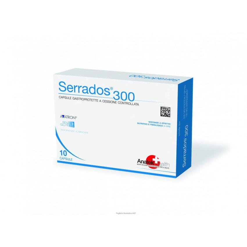 Serrados 300 Capsule per la Salute - Confezione da 10