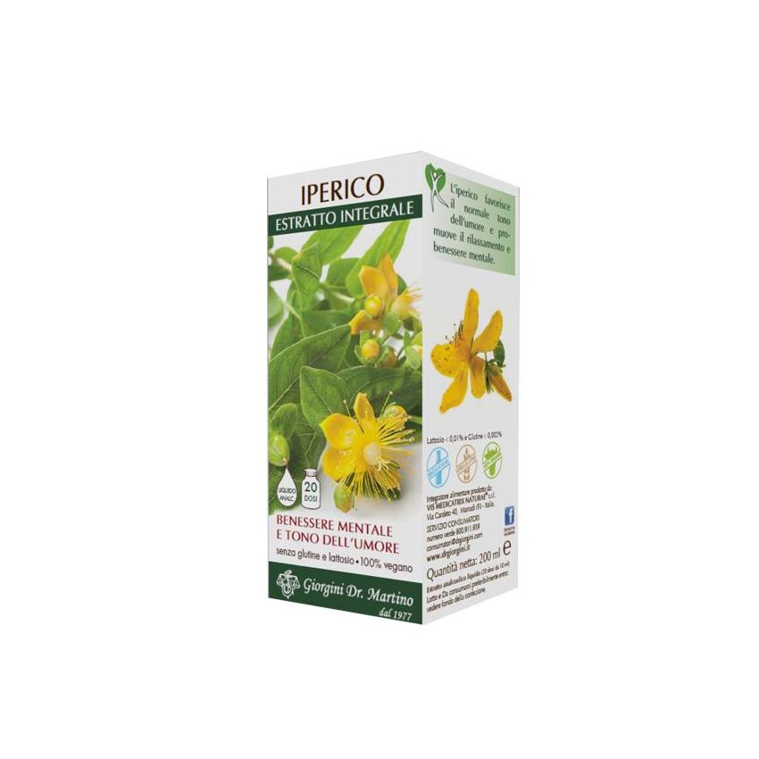 Integratore di Iperico Puro in Estratto da 200ml