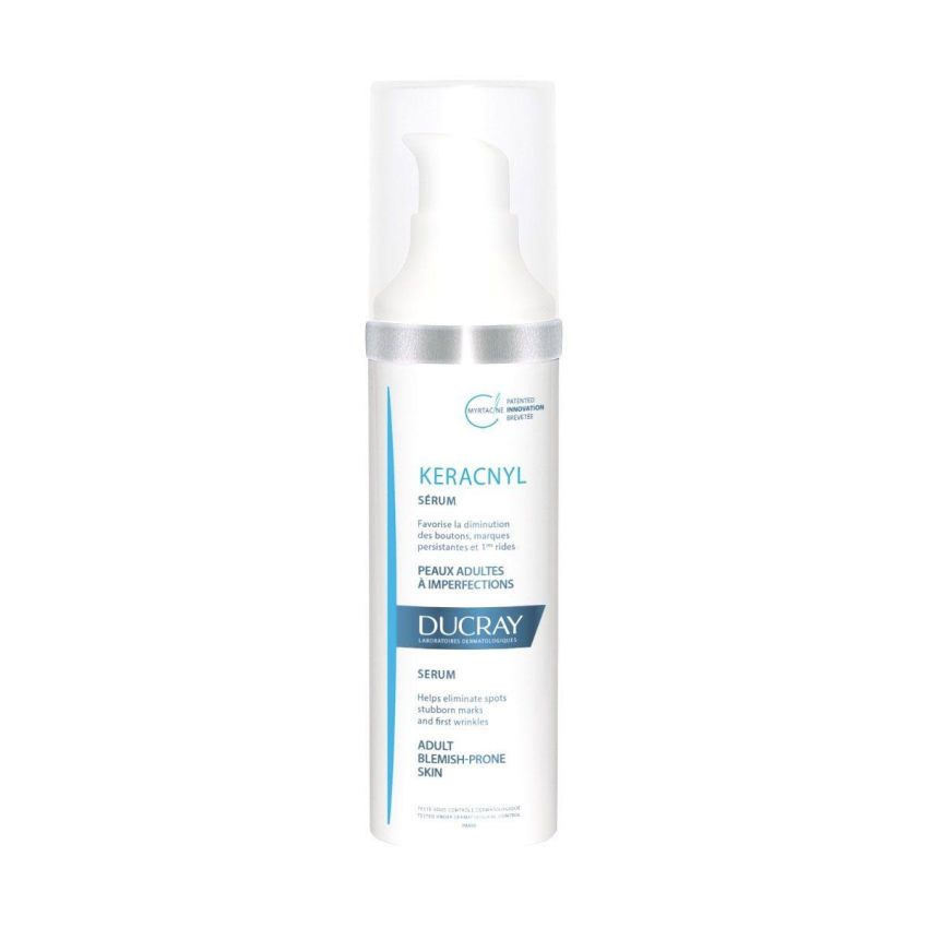 Ducray Keracnyl Siero Anti-Acne per Pelle Grassa, 30ml