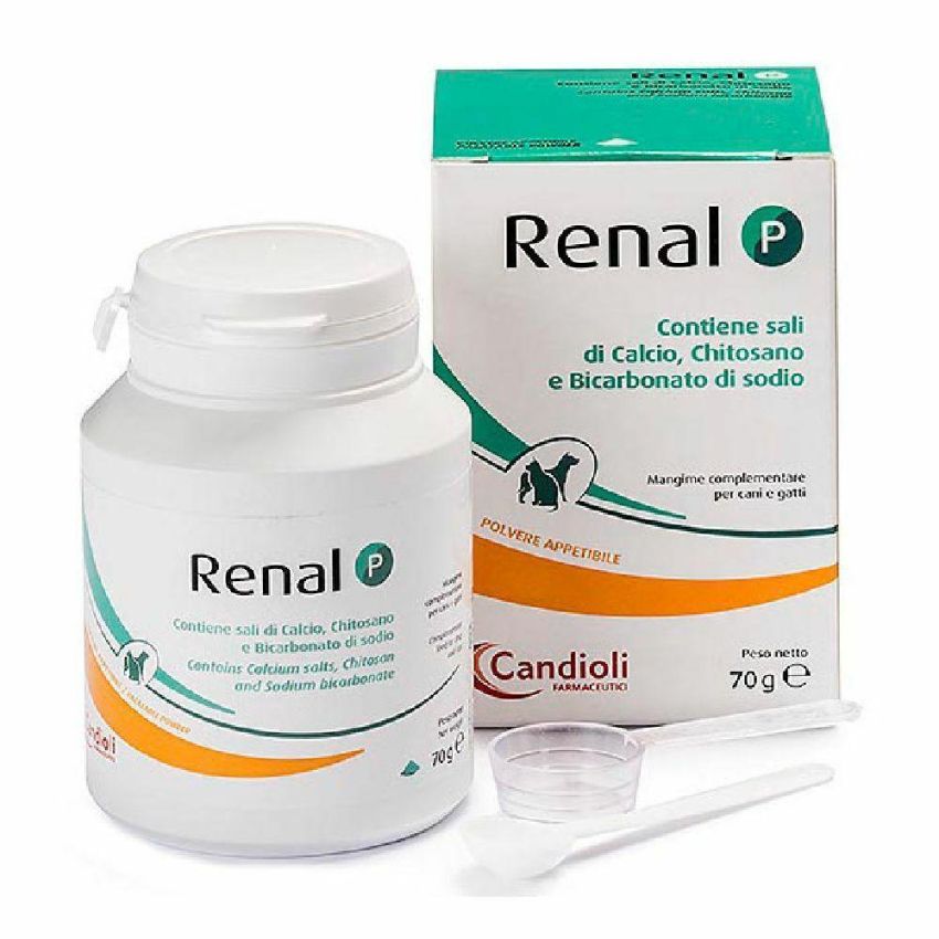 Renal P Mangime Complementare Nutritivo per Cani e Gatti - 70g