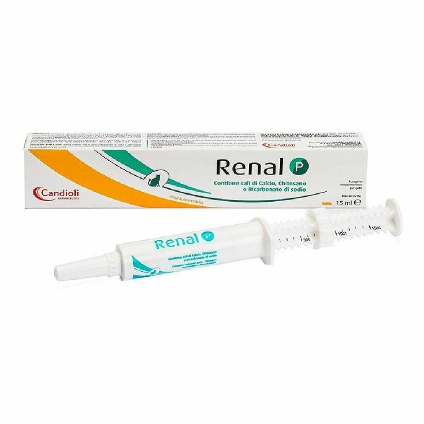 Pasta Renal P - Mangime Complementare per Cani e Gatti - 15ml