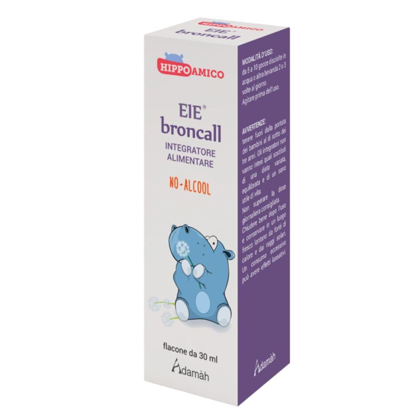 Adamah Eie Broncall Formula - Supporto Naturale per Vie Respiratorie - 30ml
