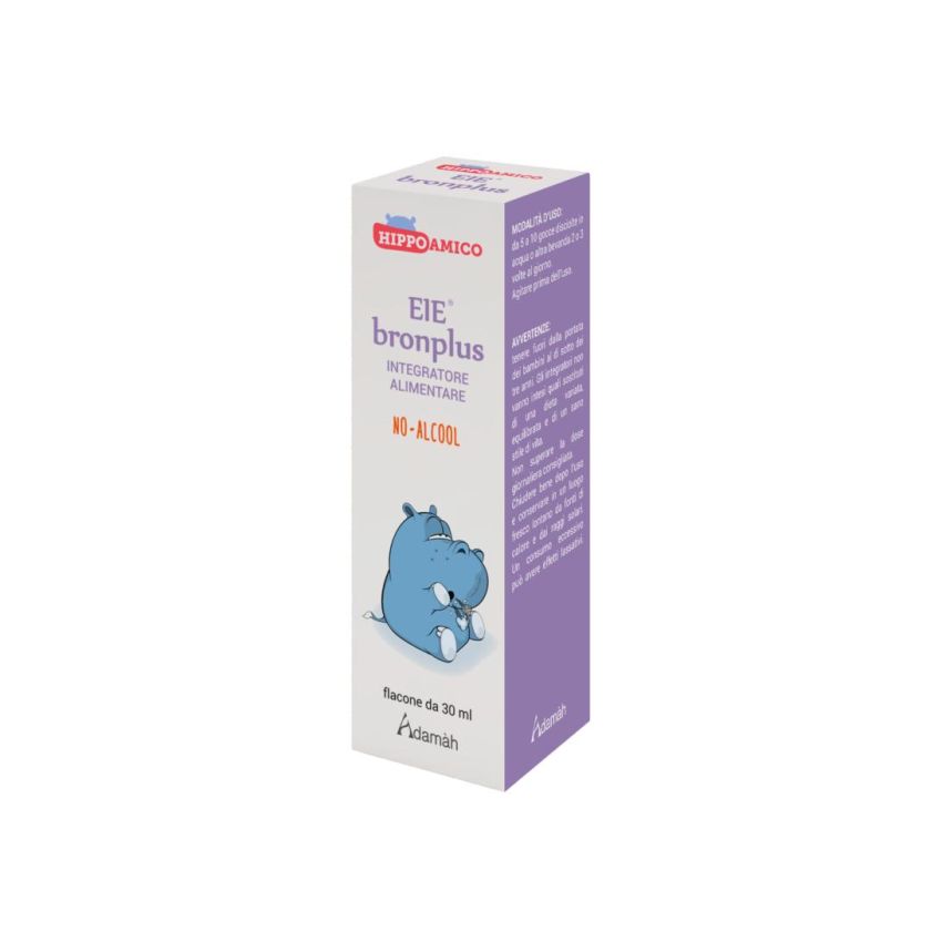 Adamah Eie Bronplus - Integratore Liquido per le Vie Respiratorie, 30ml