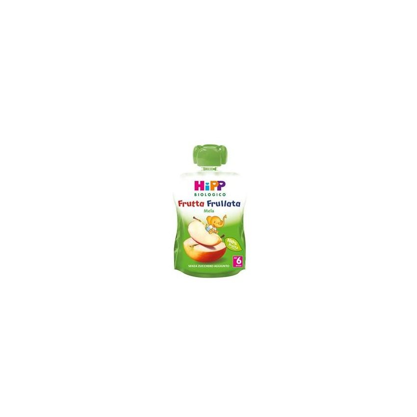 Hipp Bio Purea di Frutta Biologica - Mela, 90g