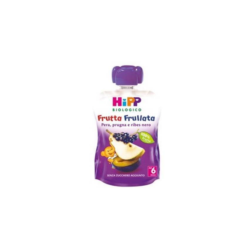 Hipp Bio Purea di Frutta Pera, Prugna e Ribes 90g