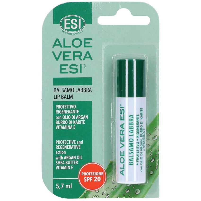 Esi Stick Labbra con Aloe Vera e SPF20, 5,7ml