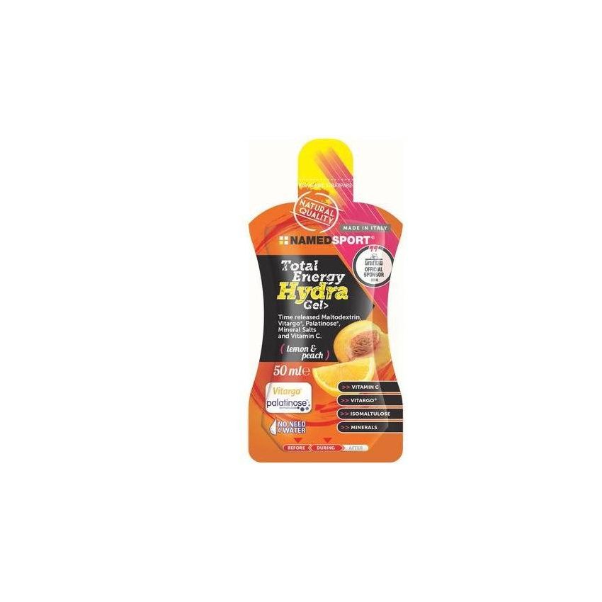 Named Total Energy Hydra Gel al Limone e Pesca, 50ml