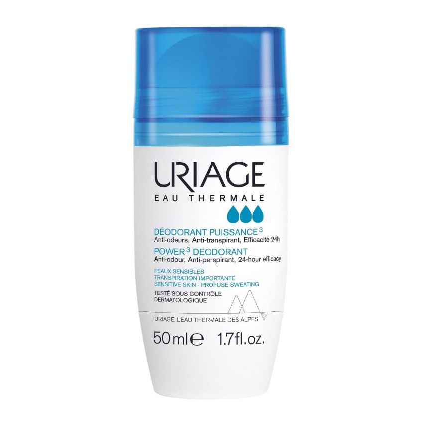 Uriage Power3 Roll On Deodorante - 50ml