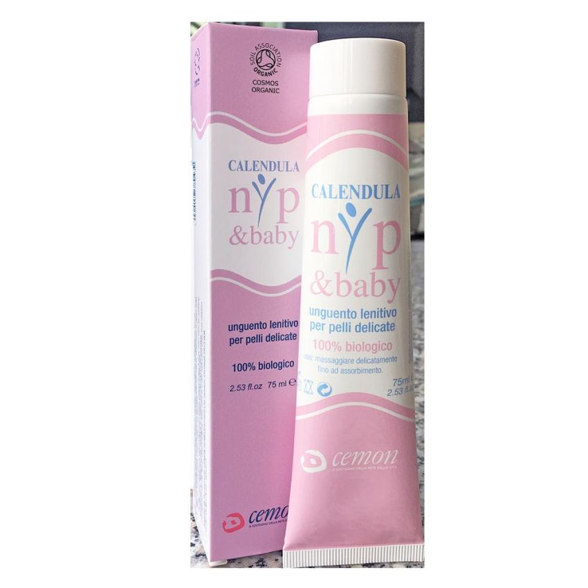 Cemon Bio Calendula Nyp&Baby - Crema Naturale 100% Biologica - 75ml