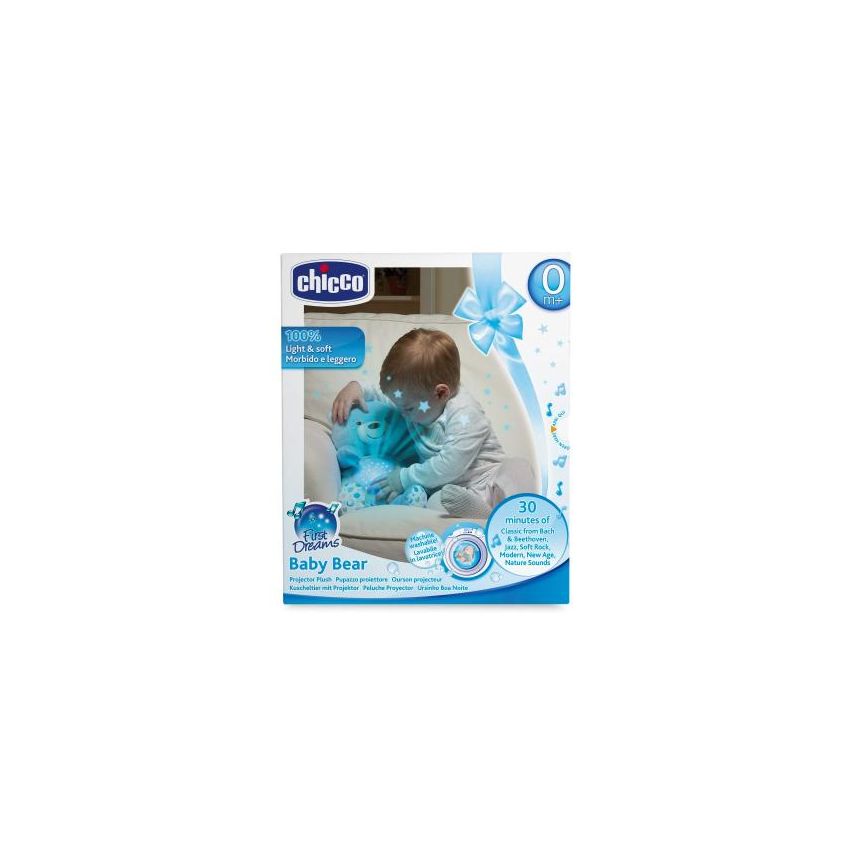 Chicco Gioco Orsetto Baby in Azzurro - Peluche Educativo
