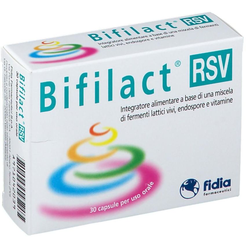 Biflact RSV - Probiotico Salutare in 30 Capsule