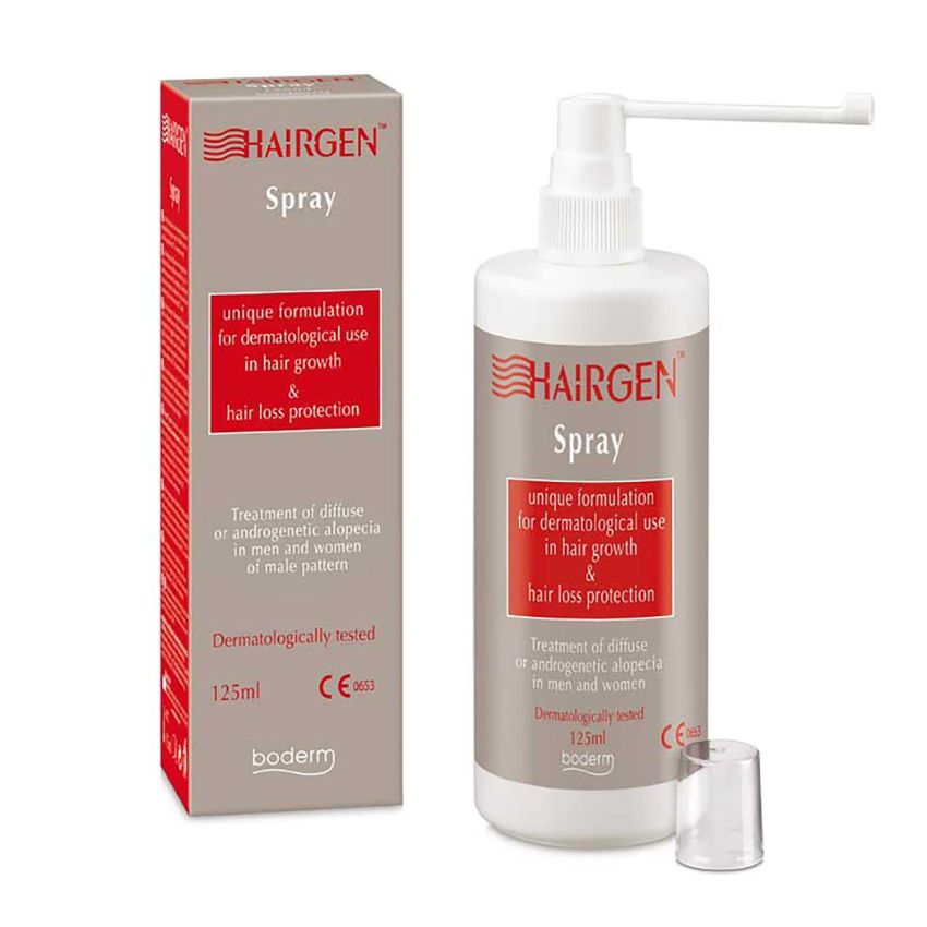 Hairgen Spray Anticaduta 125ml - Trattamento Rinforzante per Capelli